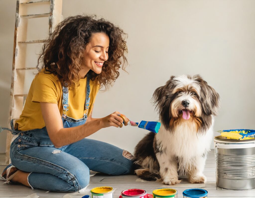 Pet-Friendly Finishes: Choosing Paints that are Safe and Easy to Clean for Your Furry Friends