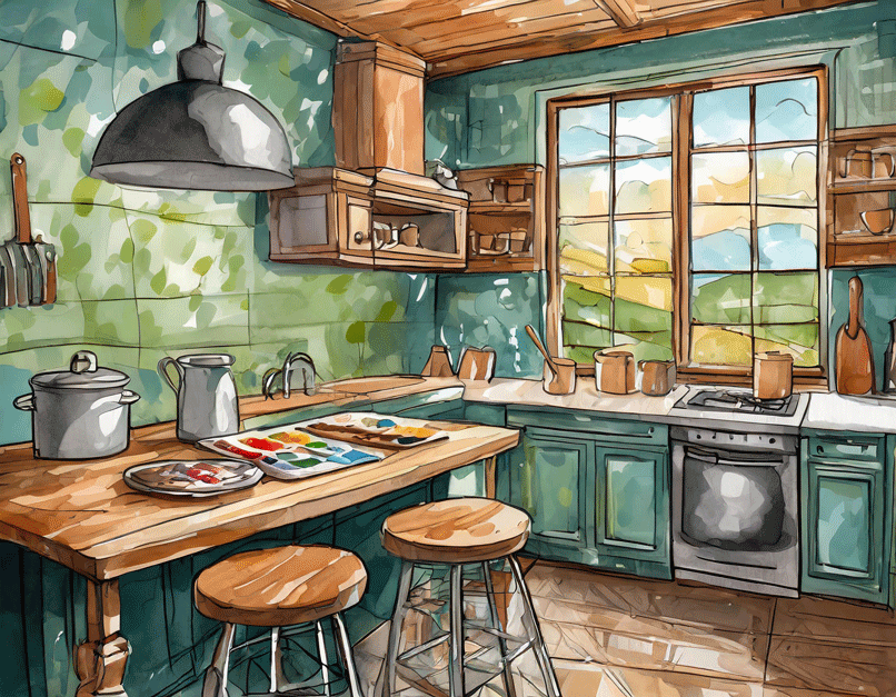 Crafting Your Dream Kitchen: A Paint Palette for Functionality and Flair!