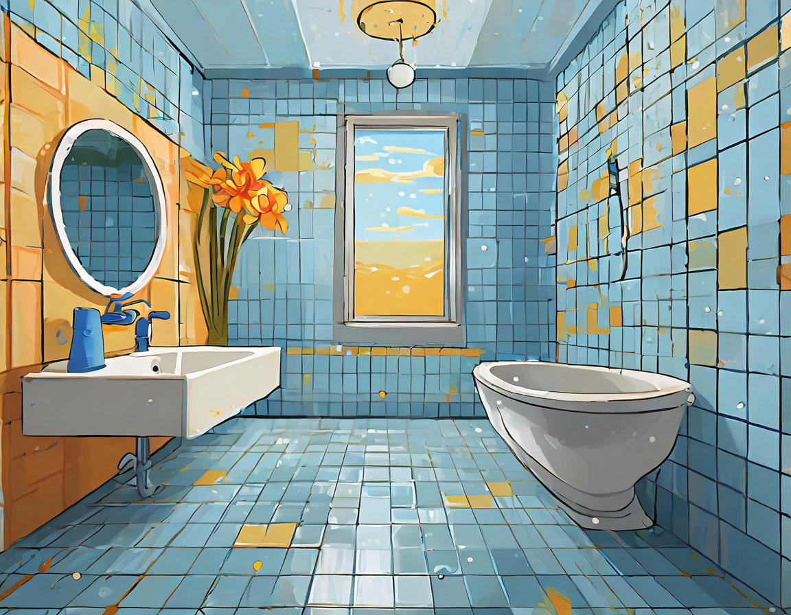 Bathroom Bliss: Refreshing Your Space with Paint and Tile