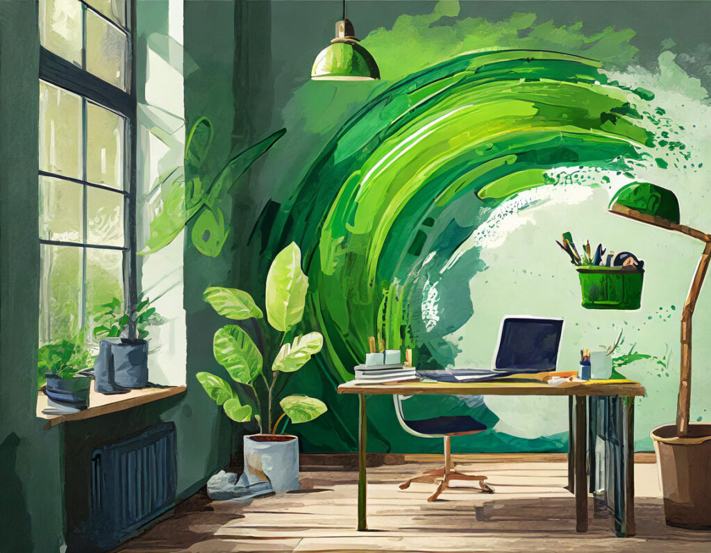 Green at Work: Eco-Friendly Painting Choices for a Sustainable Business